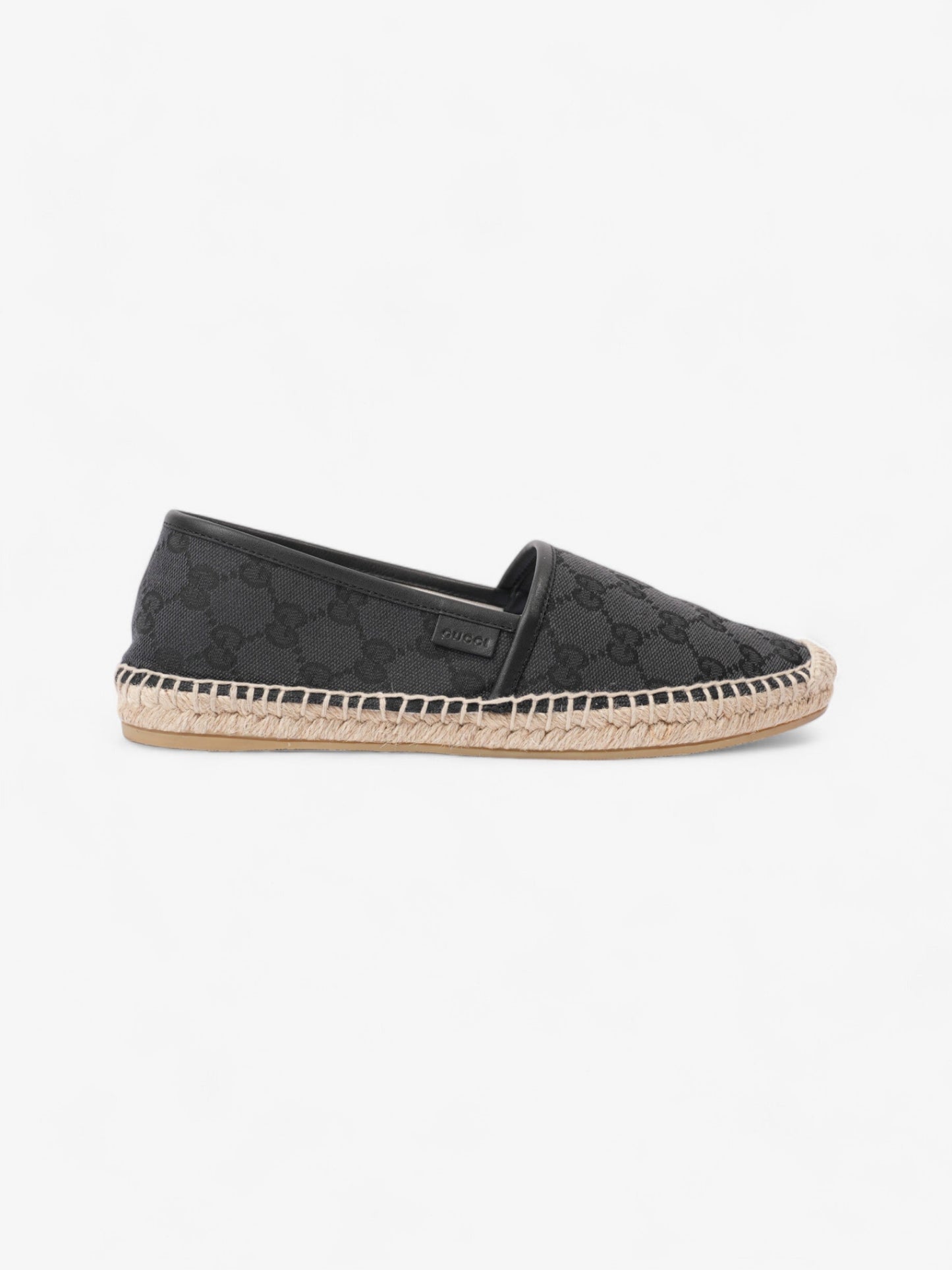 Gucci GG Espadrille GG Supreme / Black Canvas EU 37 UK 4