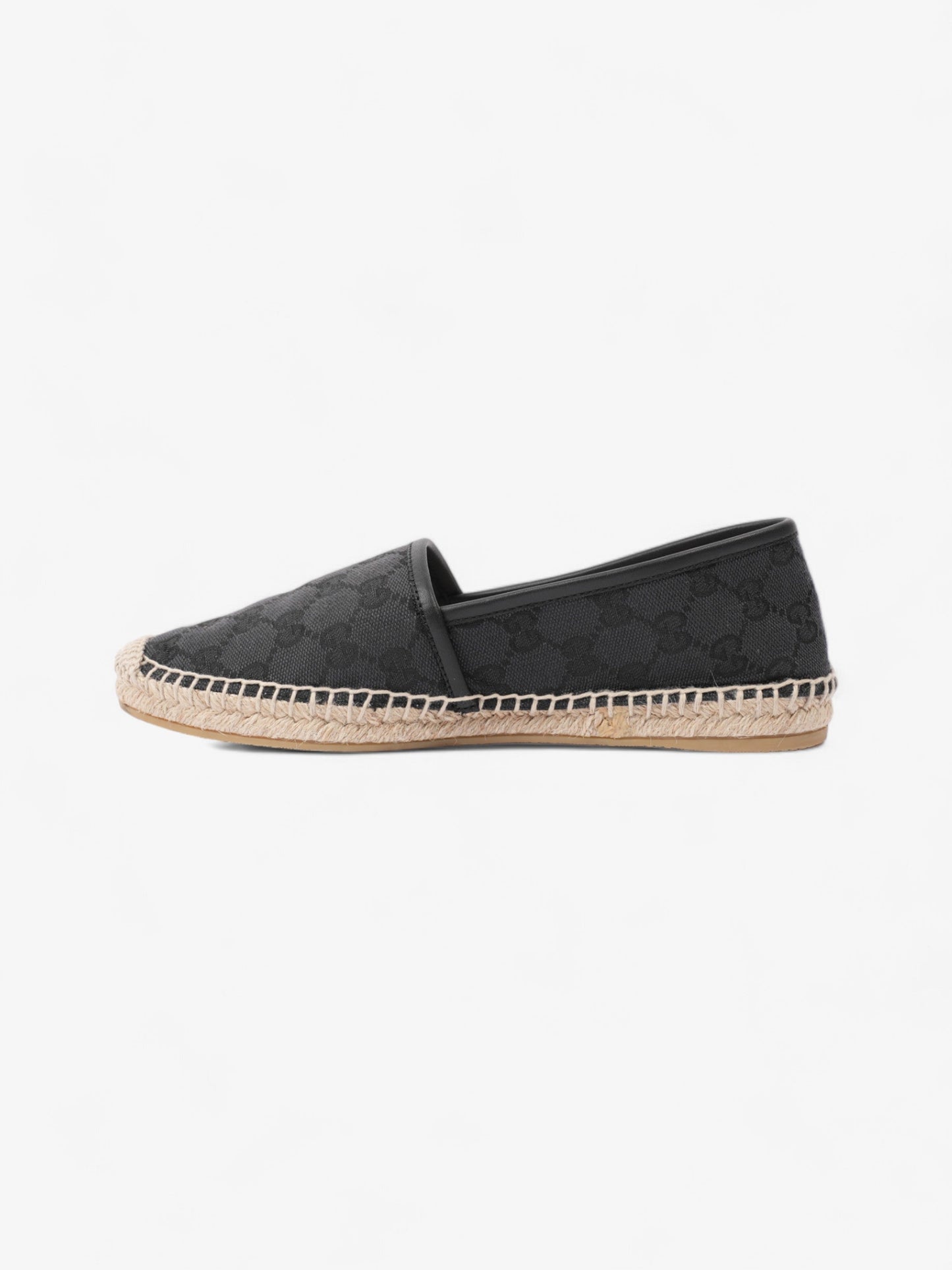 Gucci GG Espadrille GG Supreme / Black Canvas EU 37 UK 4