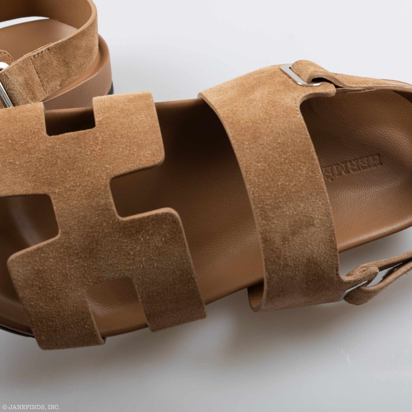 Hermès Suede Sandals Size 39