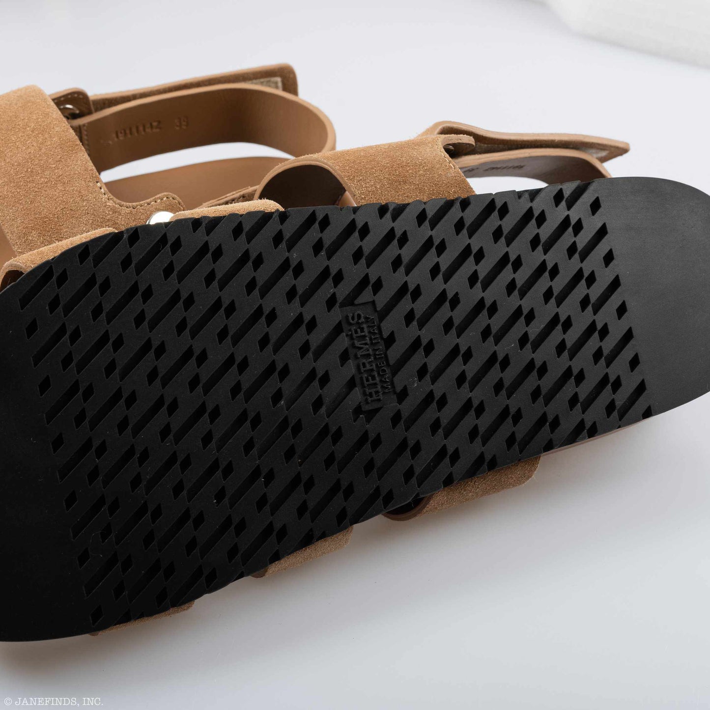 Hermès Suede Sandals Size 39