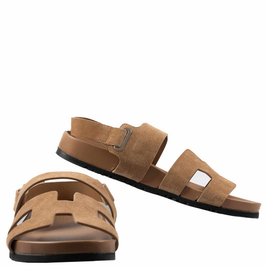 Hermès Suede Sandals Size 39
