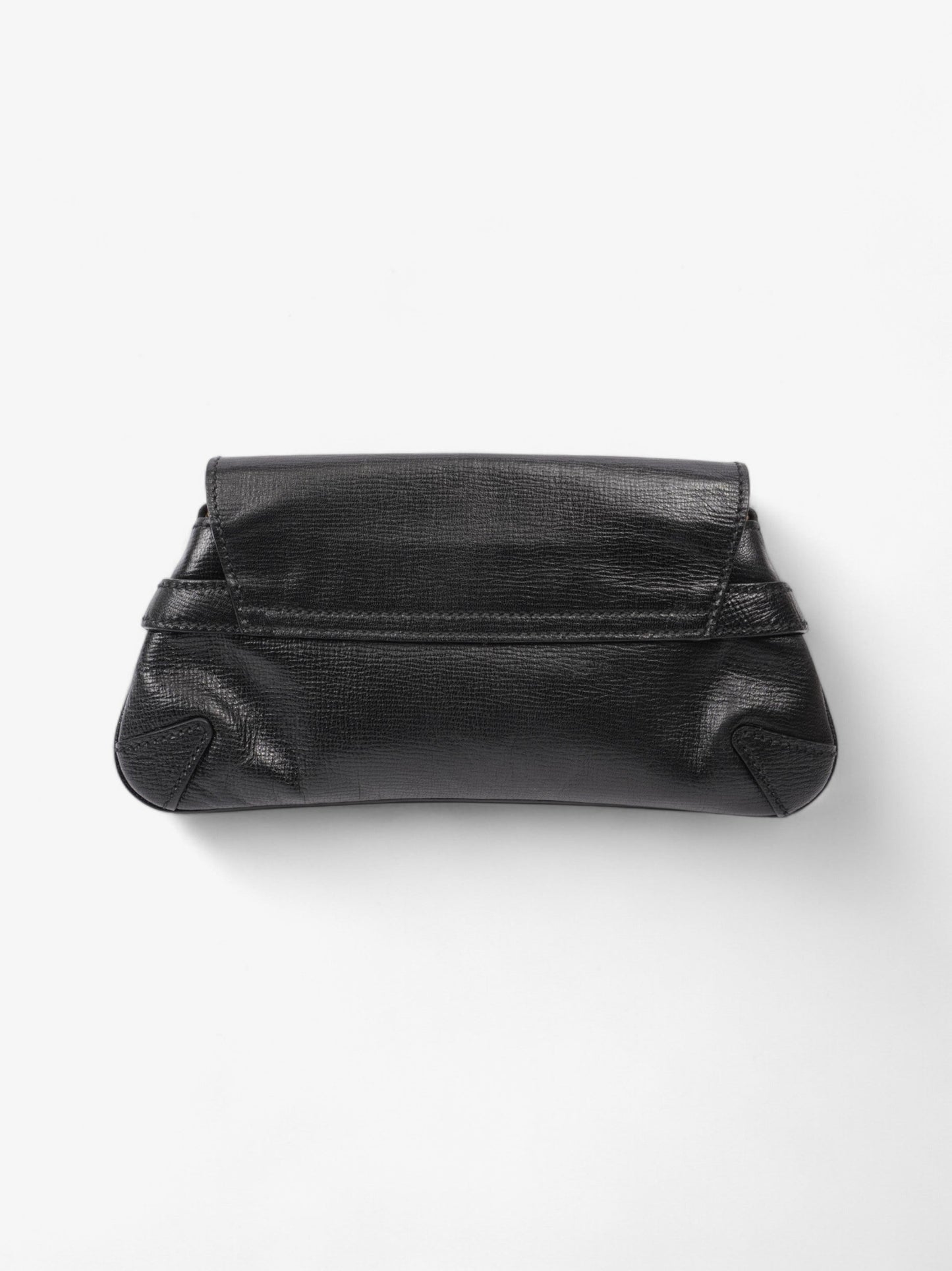 Gucci Horsebit Clutch Black Leather