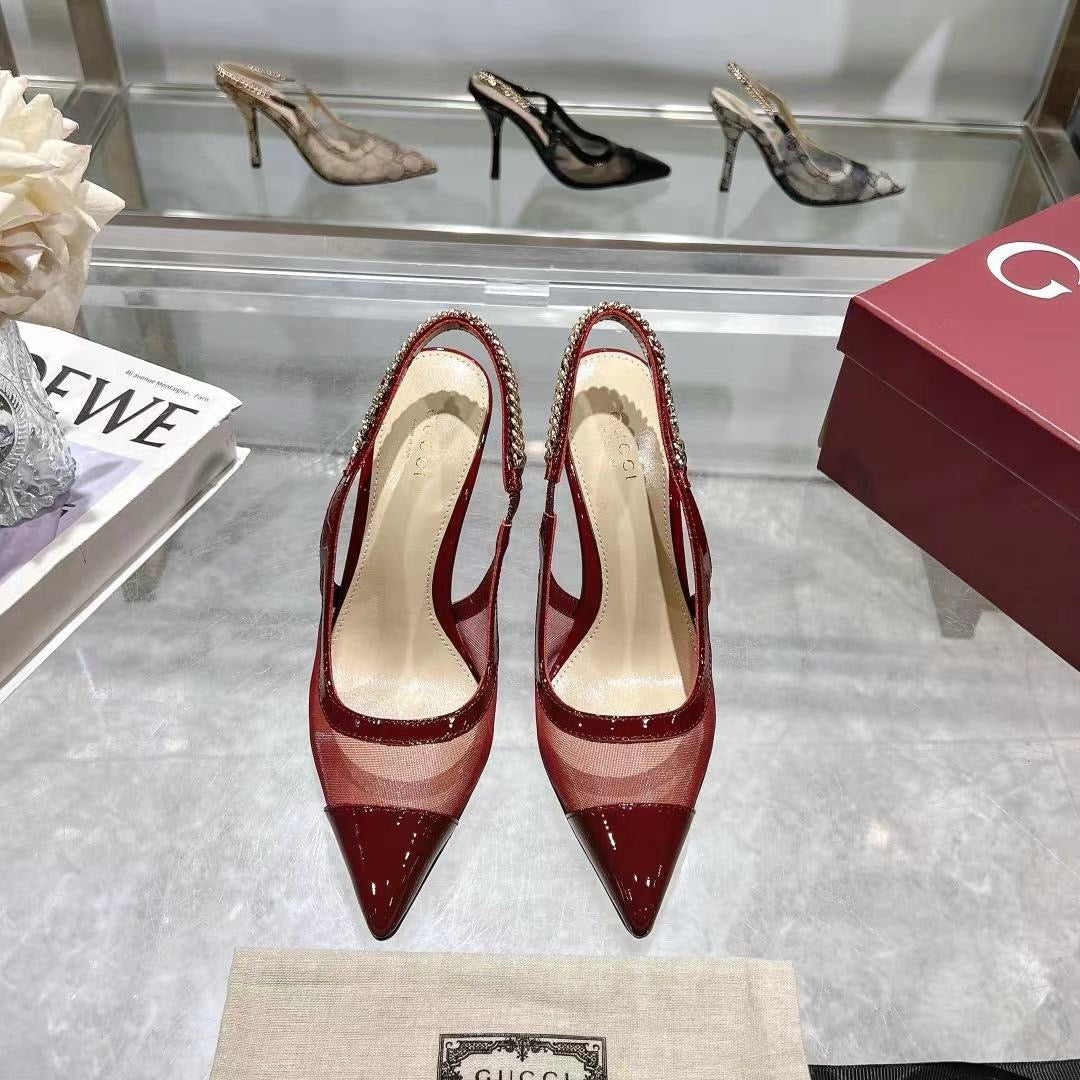 SE1580 Gucci Signoria Slingback Pump / Size5-11