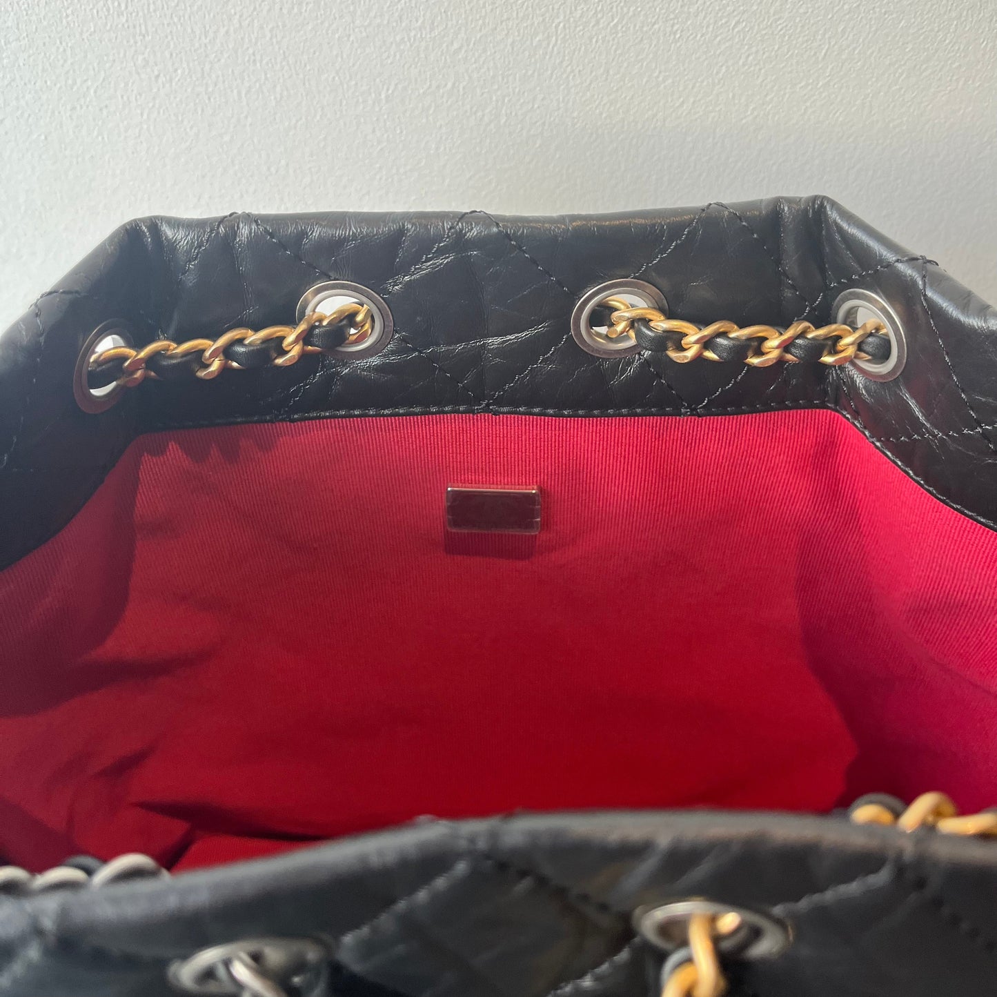 Chanel Gabrielle Backpack Small Black