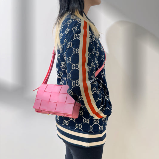 BOTTEGA VENETA Pink Cassette Bag