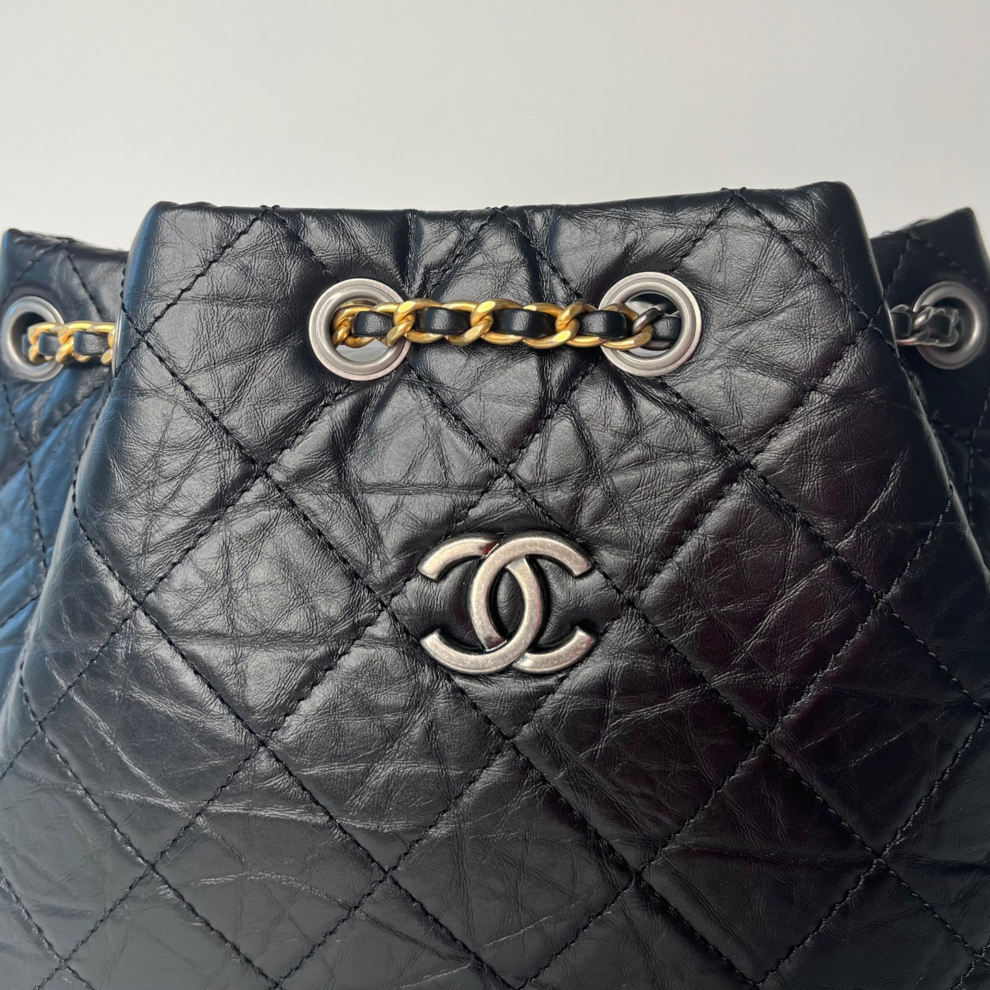 Chanel Gabrielle Backpack Small Black