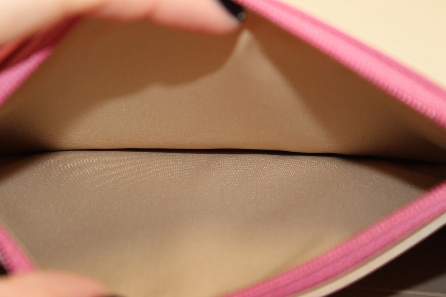Chanel Pink Camellia Lambskin Leather Wallet On Chain/Clutch Bag