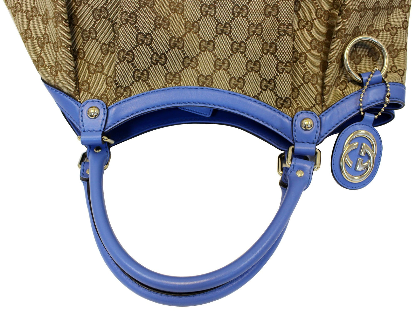 GUCCI GG Canvas Large Sukey Tote Bag 211943