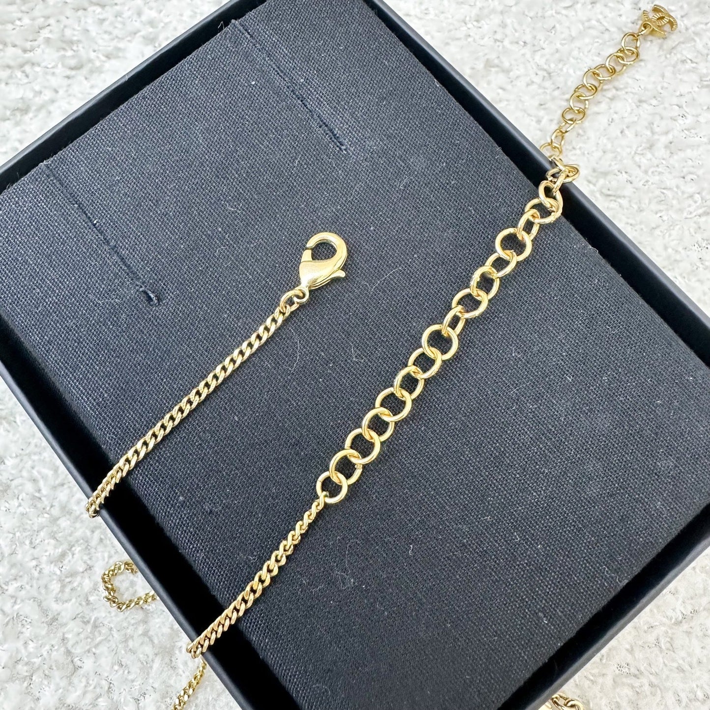 Chanel 20A Perfume Bottle Necklace in AGHW