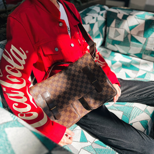 Louis Vuitton Damier ebène Broadway Messenger bag TWS
