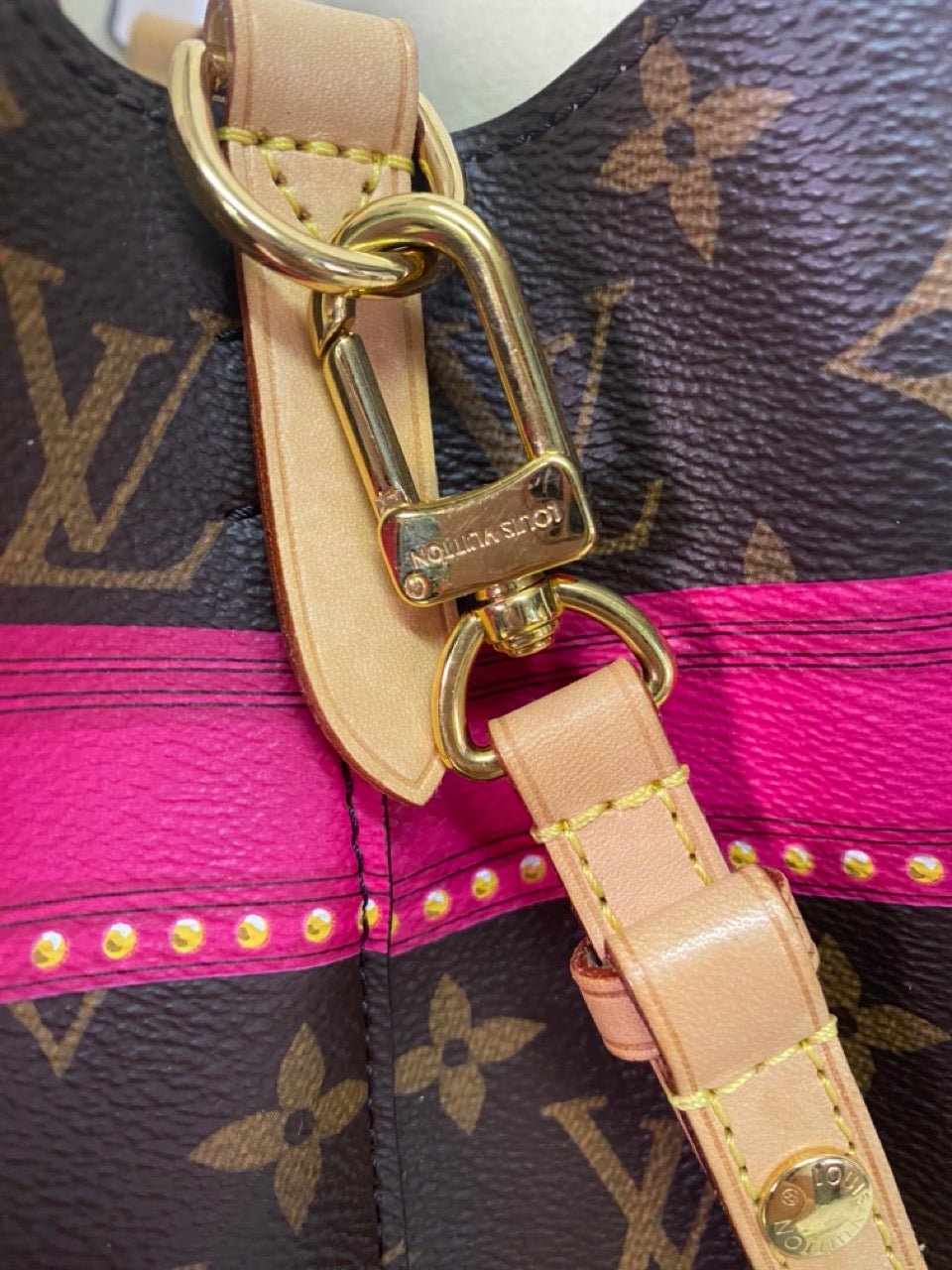 Louis Vuitton Preloved Neo Noe' Bucket Bag Summer Trunk