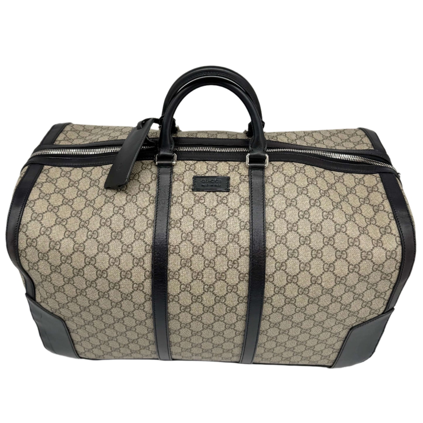 Gucci GG Supreme Duffle Carry-on Bag