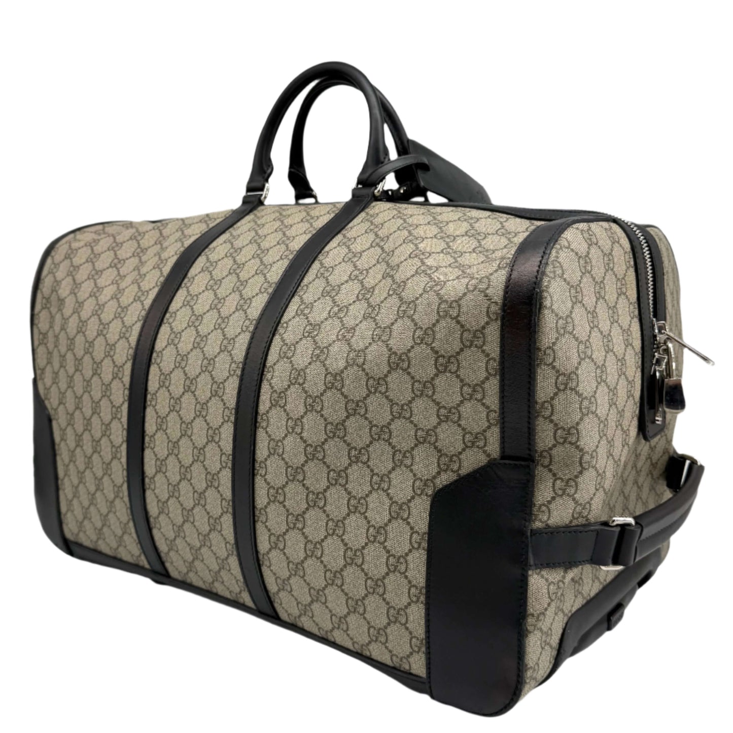 Gucci GG Supreme Duffle Carry-on Bag