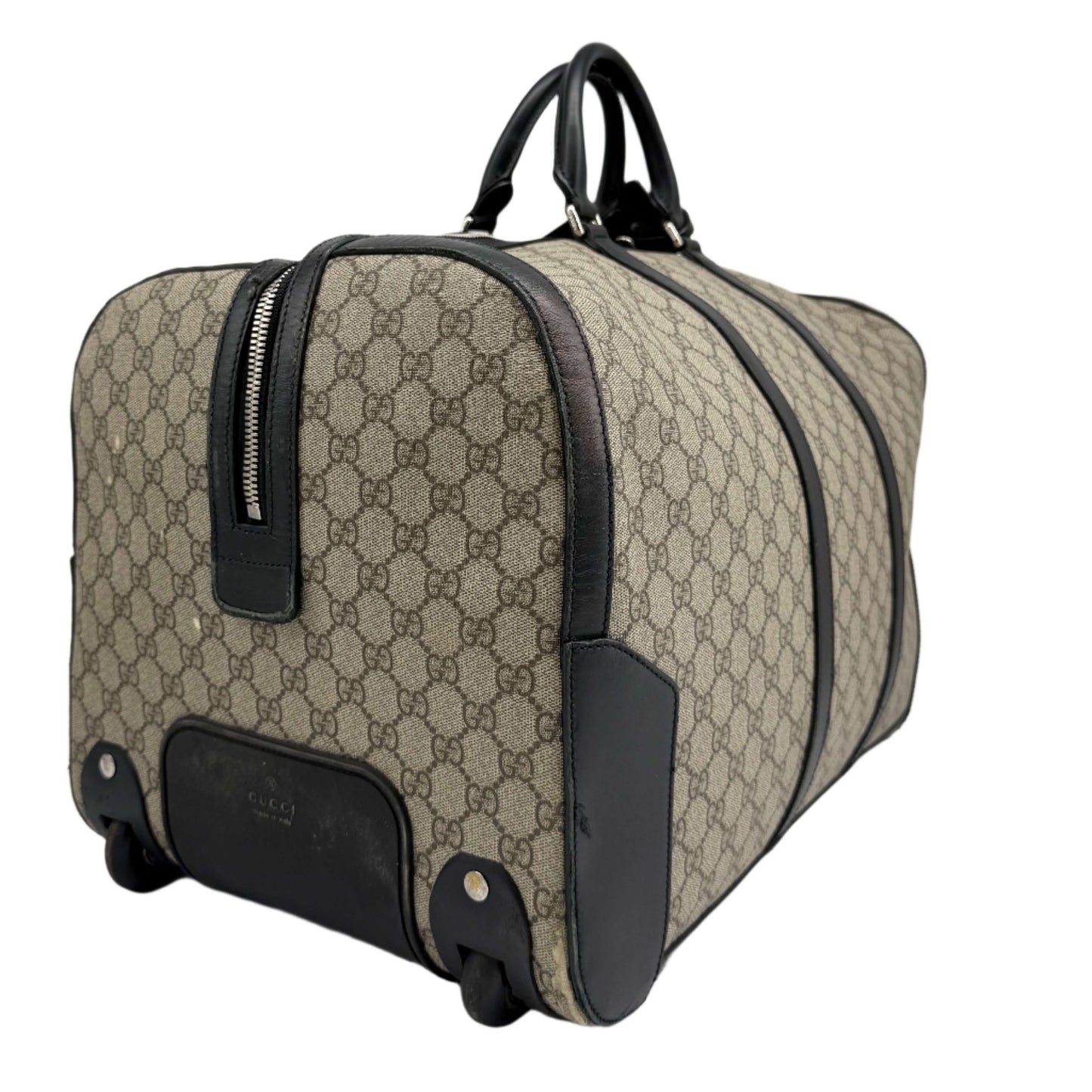 Gucci GG Supreme Duffle Carry-on Bag