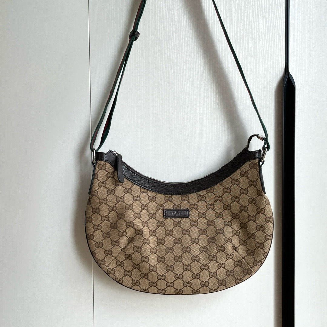 GC688 Gucci B Shoulder Bag / 13x9x1.6inch