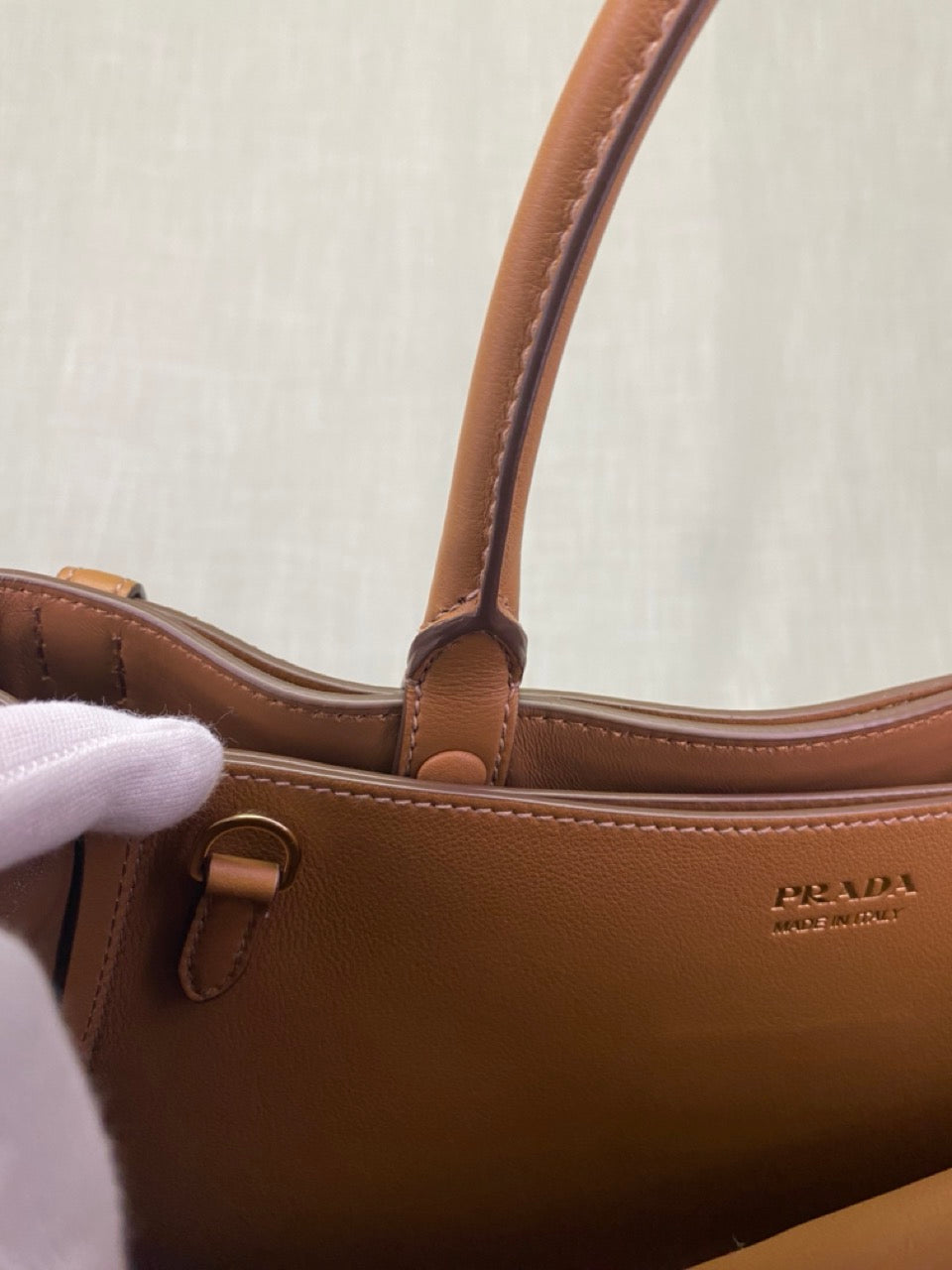 Prada Buckle Bag Medium Double Belt