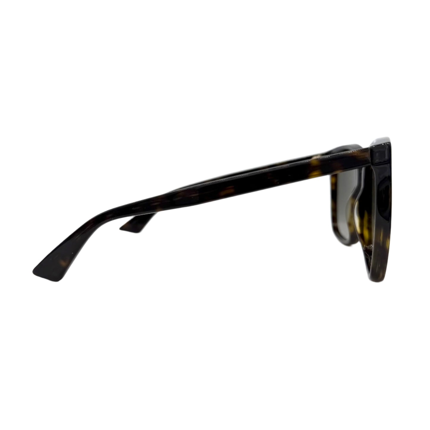 Gucci GG0022S Cat Eye Sunglasses in Havana with Brown Lenses