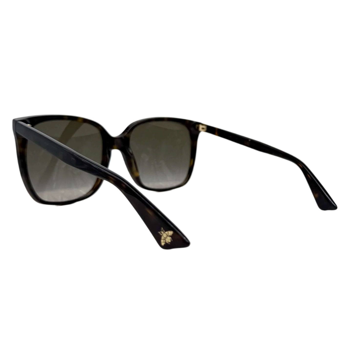 Gucci GG0022S Cat Eye Sunglasses in Havana with Brown Lenses
