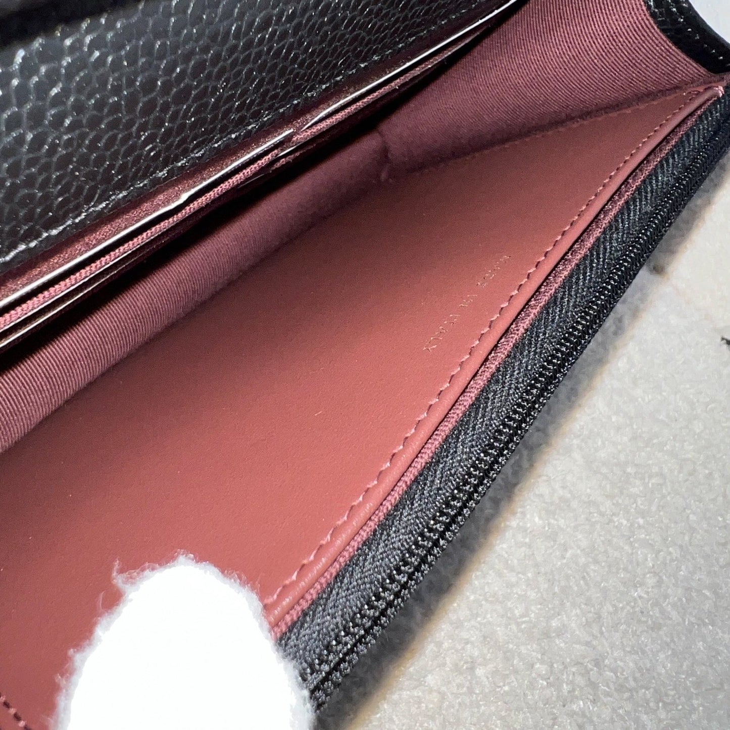 Chanel Classic Wallet on Chain WOC in Black Caviar and GHW