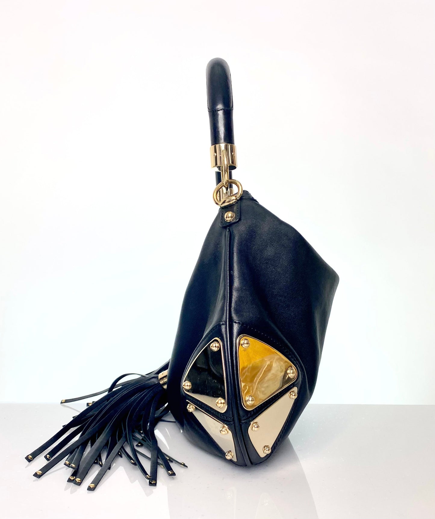 Preloved Gucci Leather Indy Hobo Bag