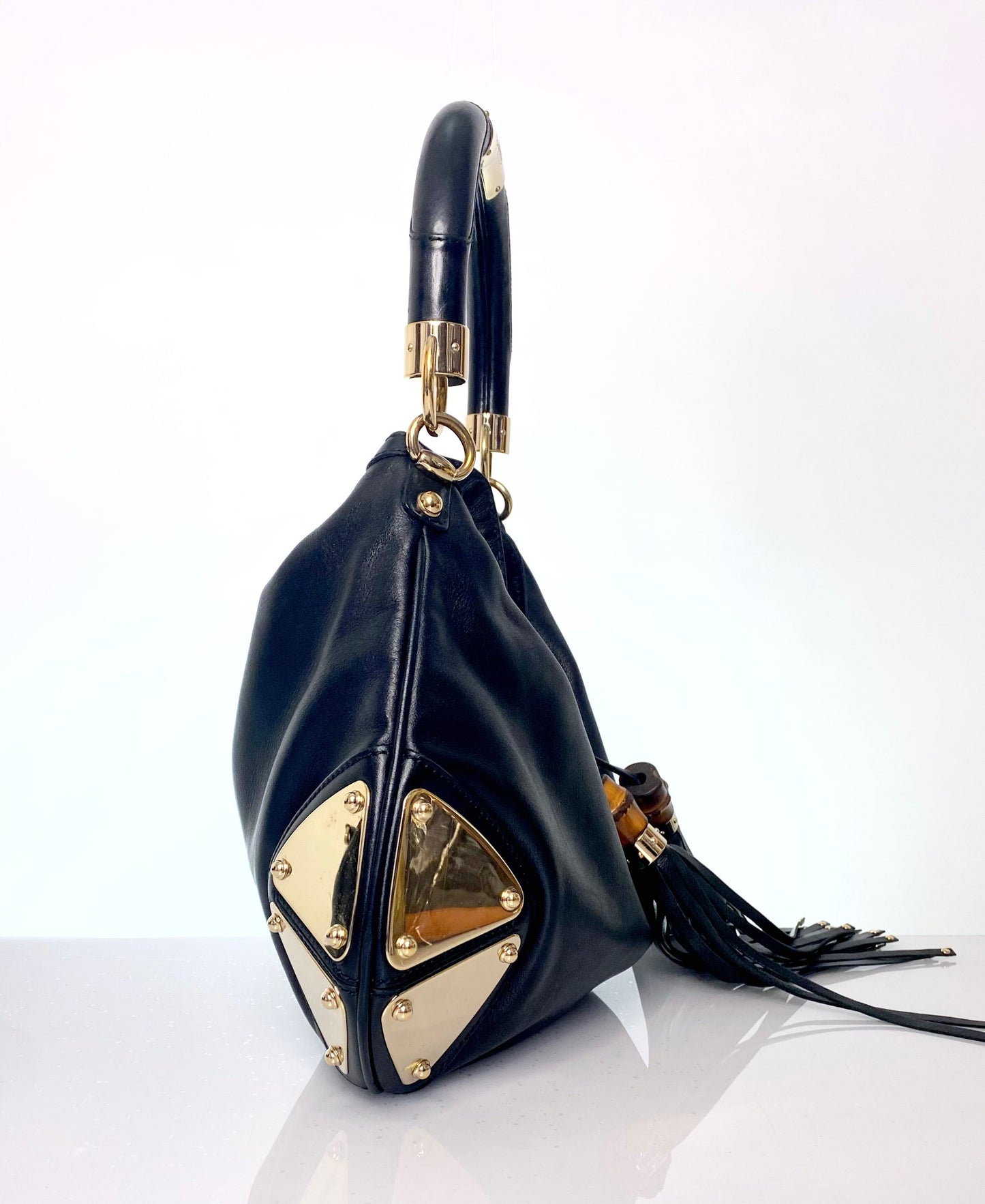 Preloved Gucci Leather Indy Hobo Bag