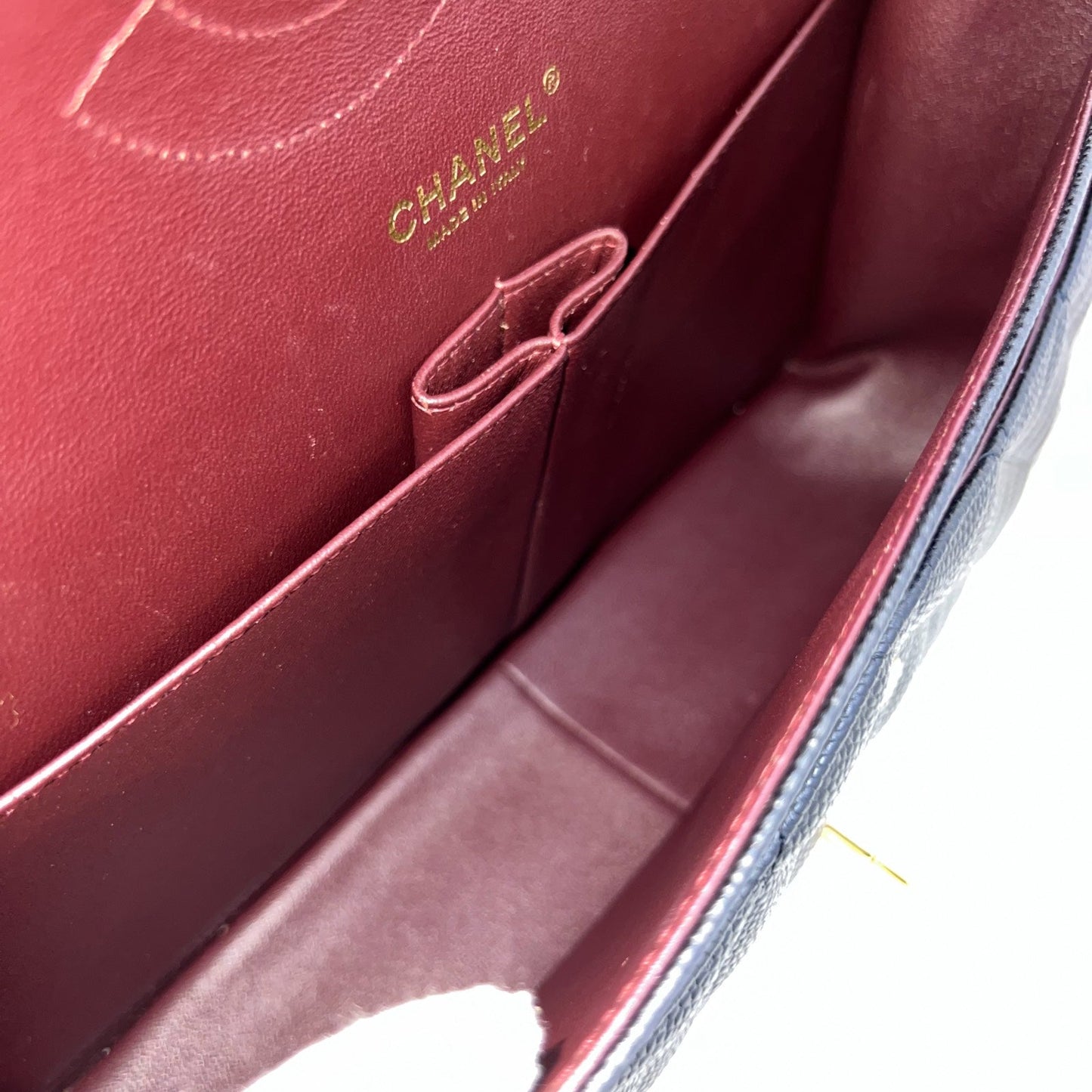 Chanel Jumbo Classic Flap DF in Black Caviar and GHW