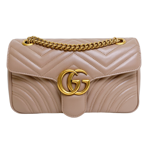 GUCCI MARMONT SMALL IN BEIGE