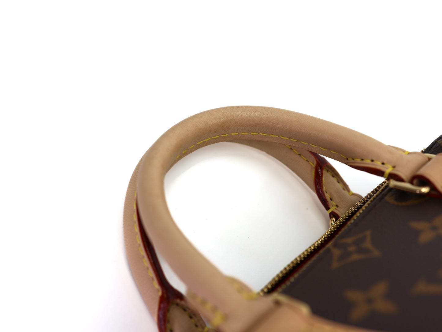Louis Vuitton  Monogram Speedy Bandouliere 20 Beige