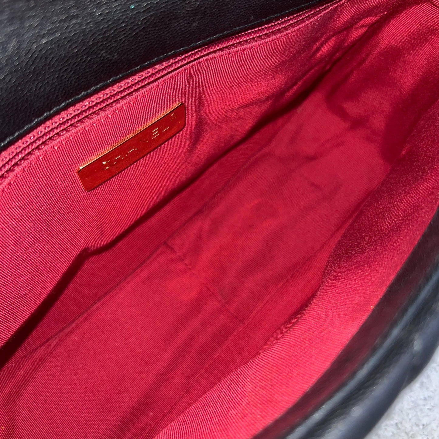 Chanel 19 Small Flap in Black Goatskin and 3-tone HW (Model: AS1160)