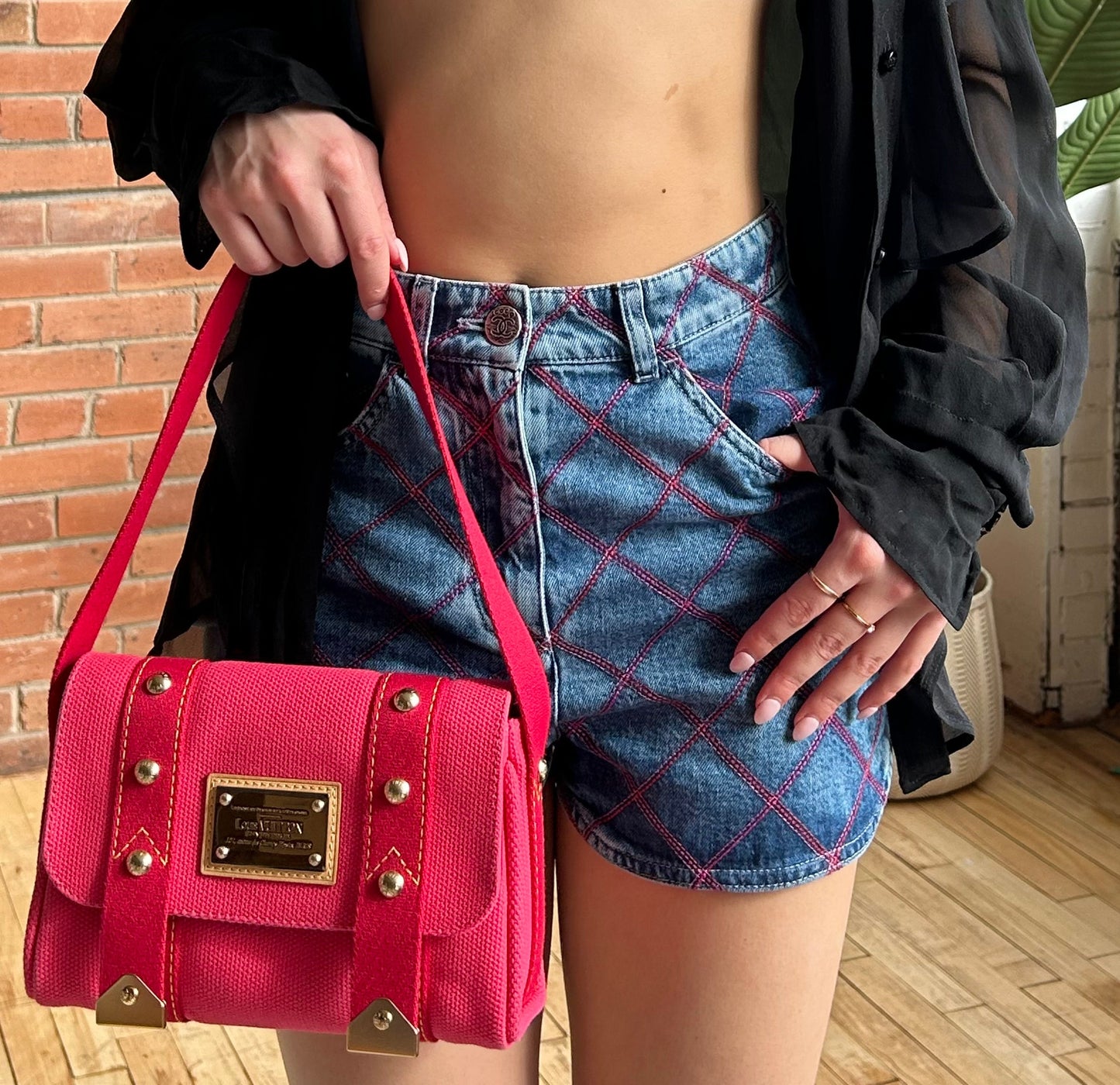 Chanel Denim Shorts - Women's 36