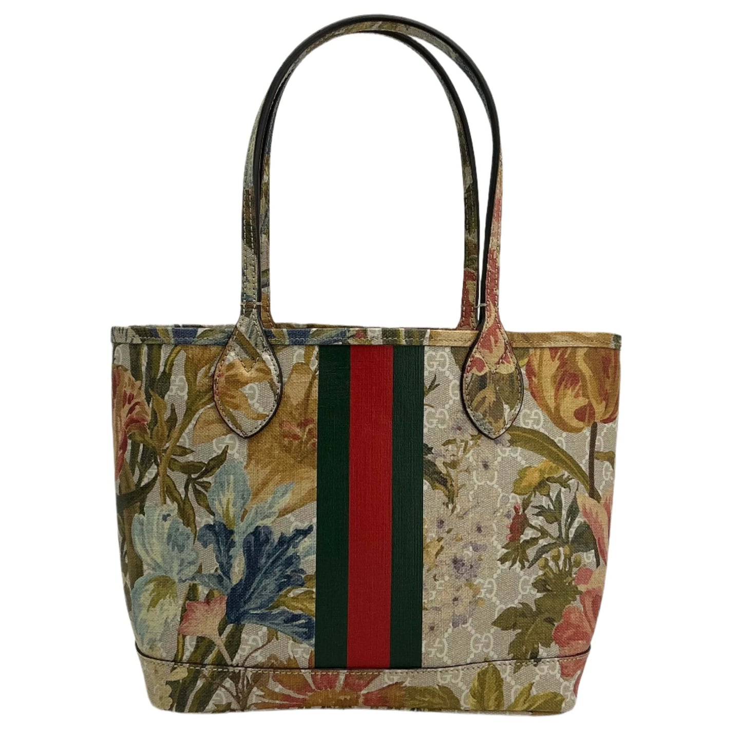 Gucci Ophidia Small GG Supreme Flora Canvas Tote Bag – Multicolor Floral