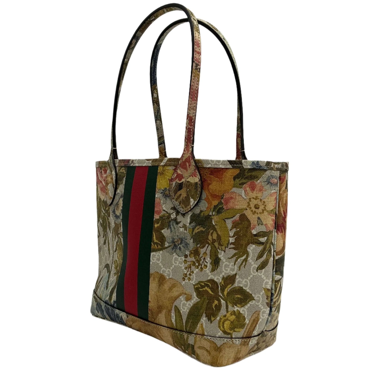 Gucci Ophidia Small GG Supreme Flora Canvas Tote Bag – Multicolor Floral