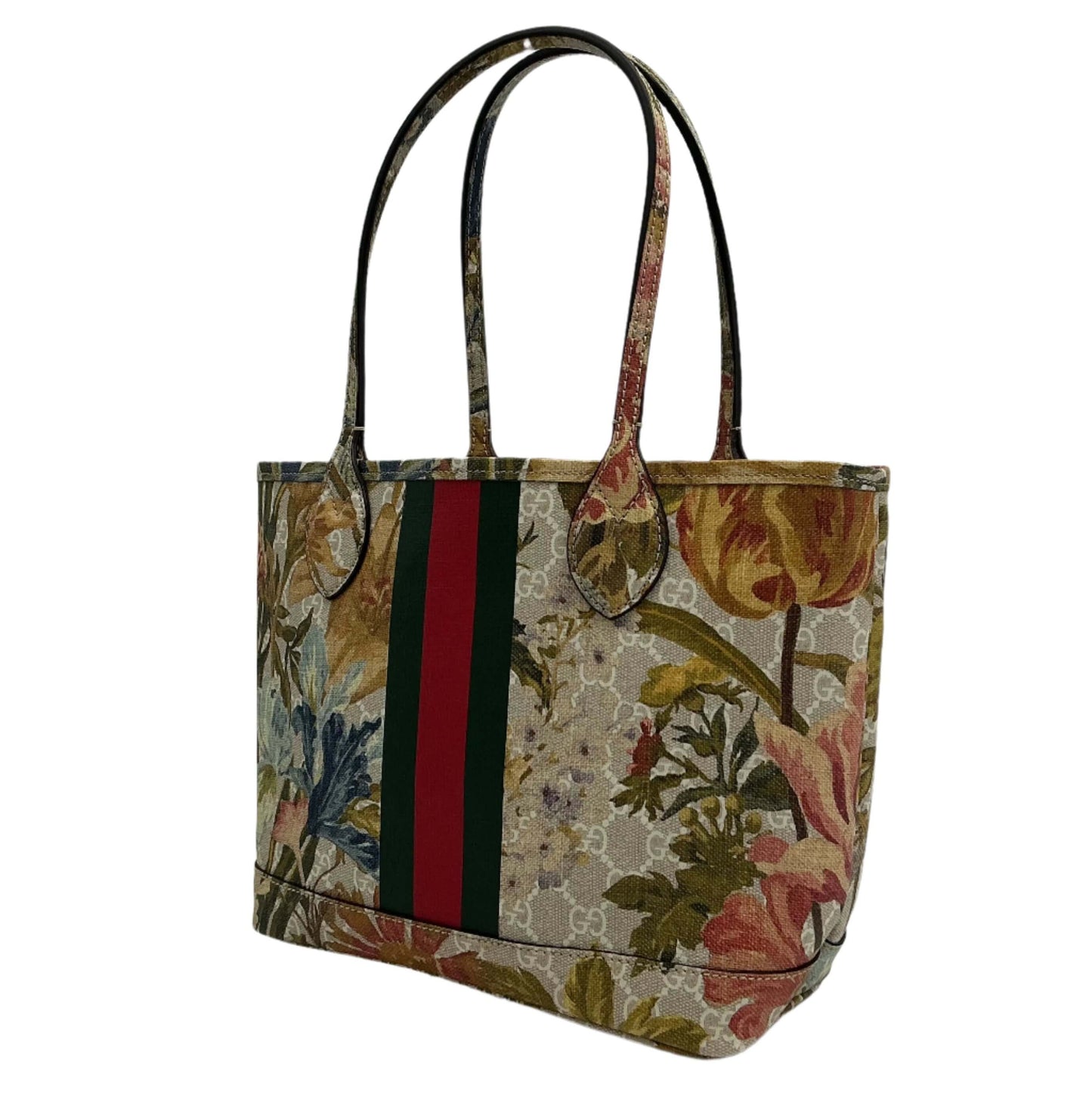 Gucci Ophidia Small GG Supreme Flora Canvas Tote Bag – Multicolor Floral