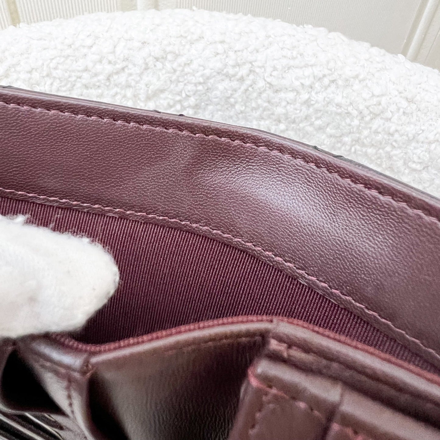 Chanel Yen Bifold Long Wallet in Black Lambskin and SHW