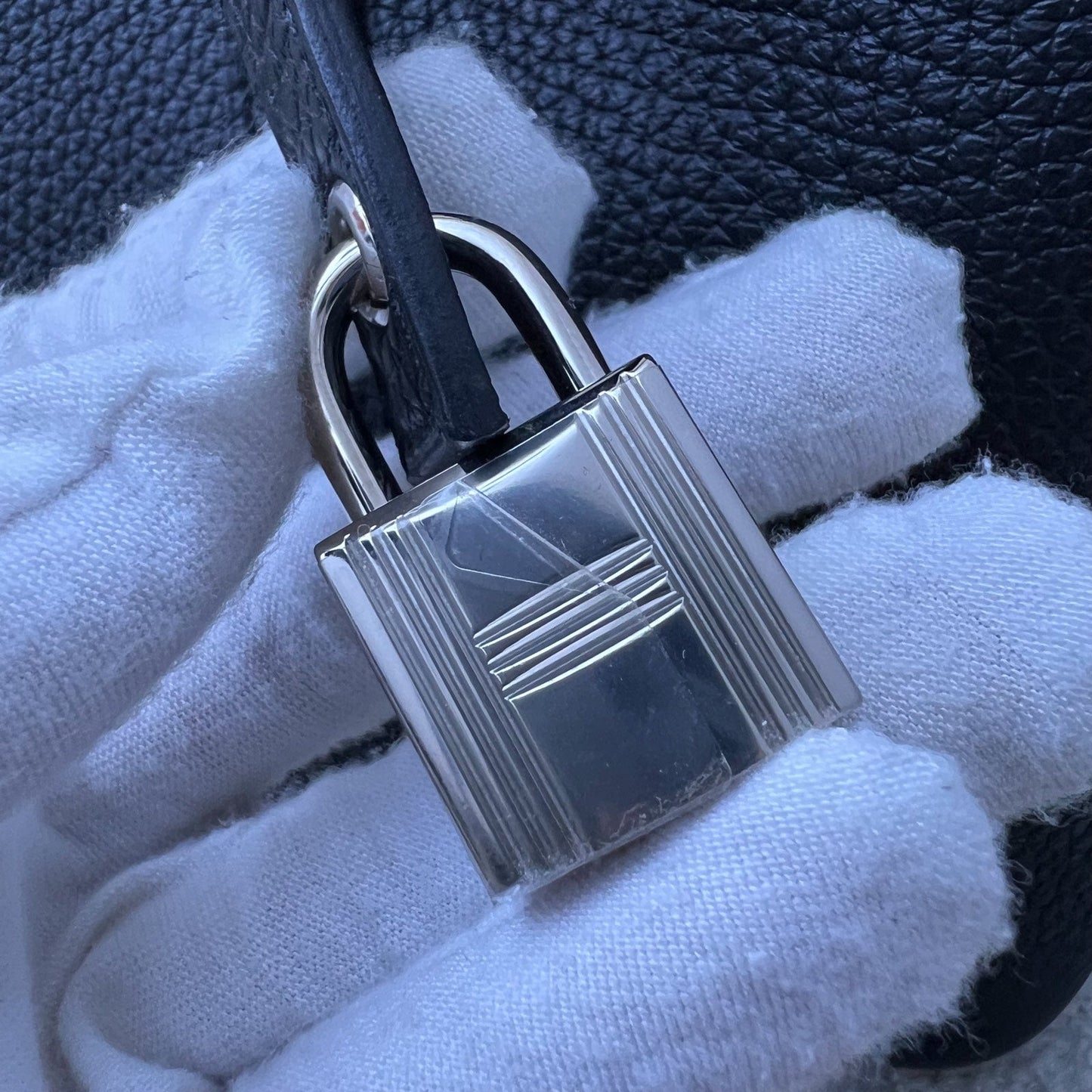 [Havik Shops New] Hermes Picotin 18 in Black Noir Clemence Leather and PHW