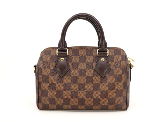 Louis Vuitton Speedy Bandouliere 20 Damier Ebene
