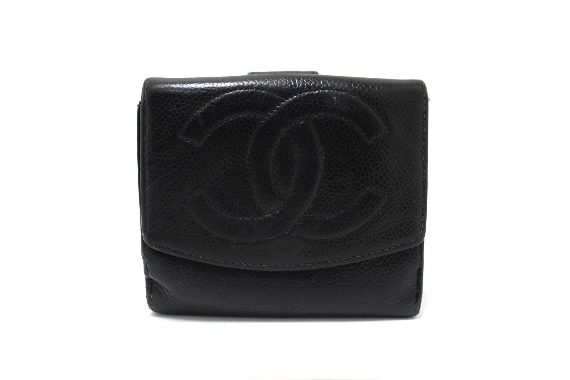Vintage Chanel Black Caviar Leather Timeless CC Sma | Havik Shop.com - Now at Havik Shop.com