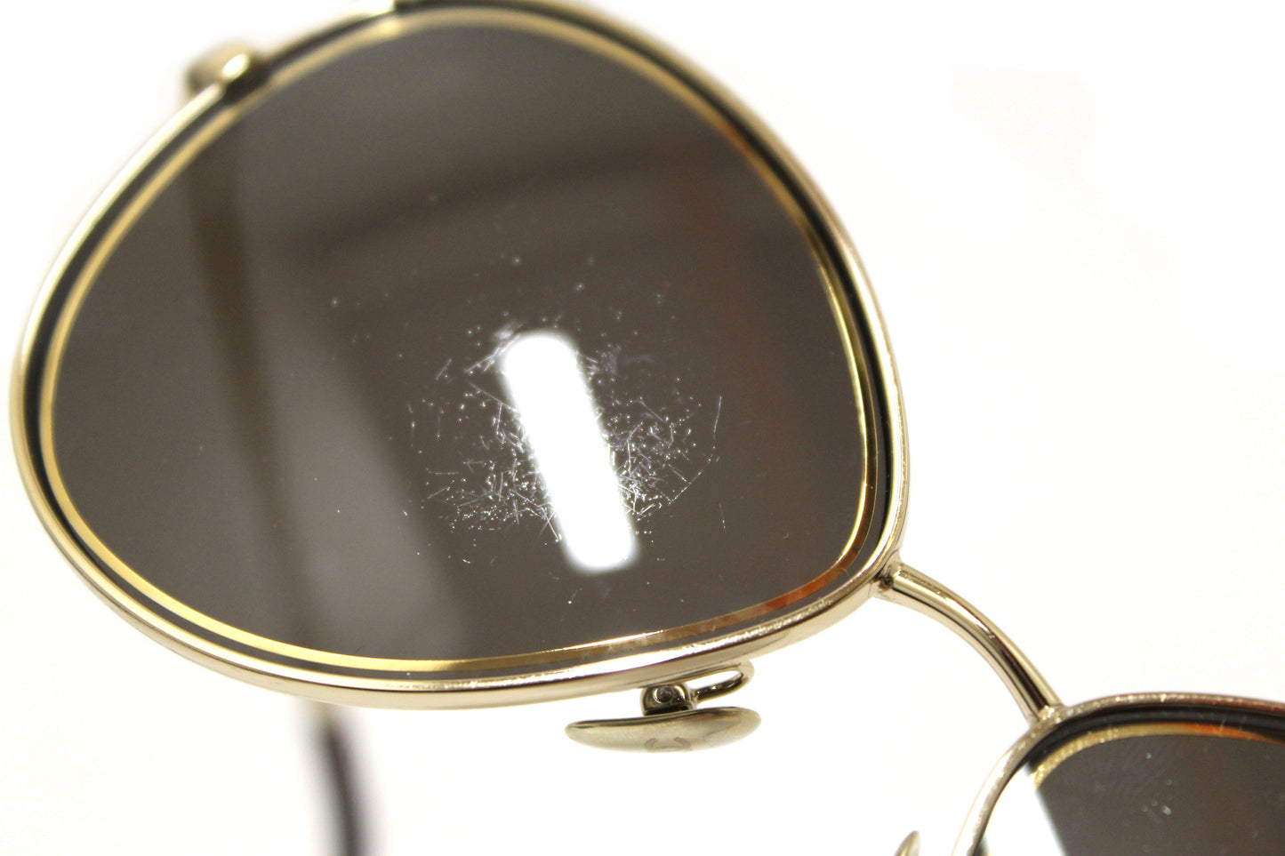 Chanel Black and Gold Oversize Sunglasses