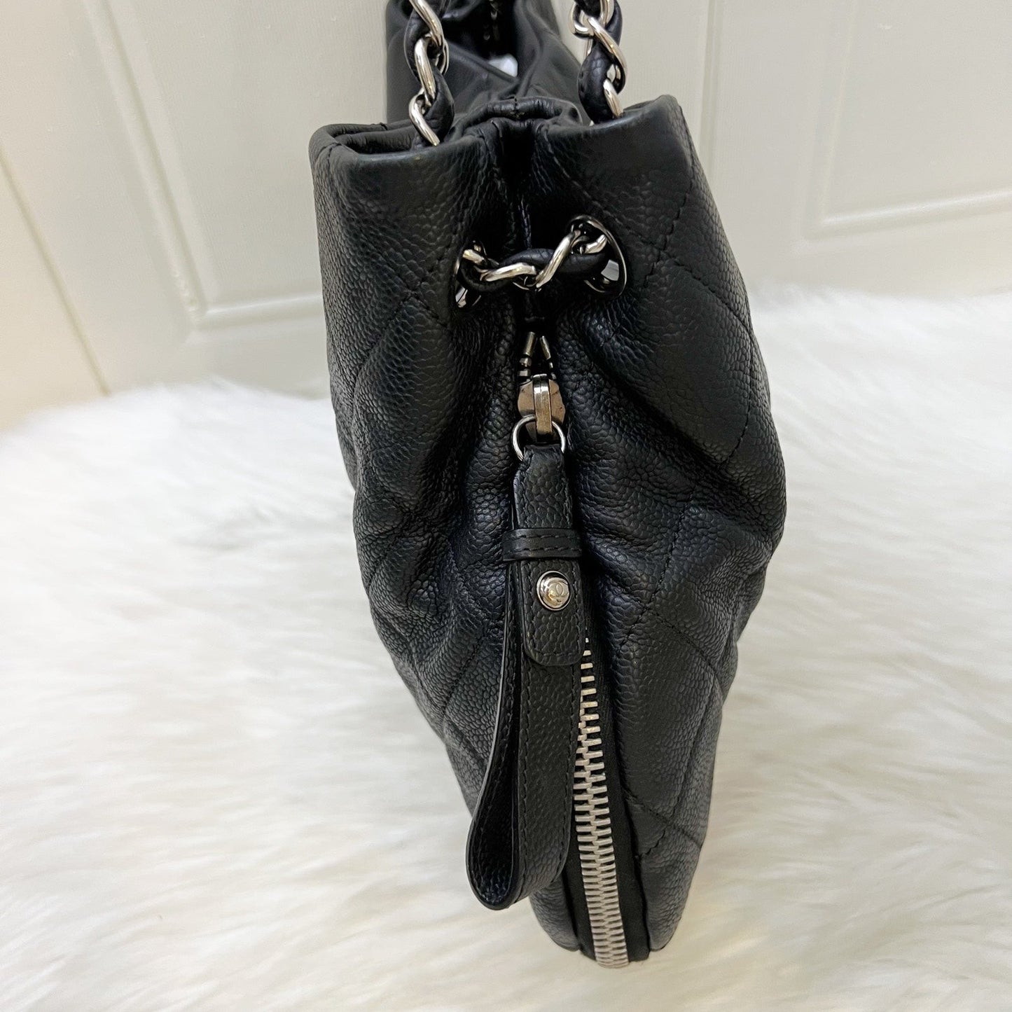 Chanel Timeless CC Tote Bag in Black Caviar and SHW