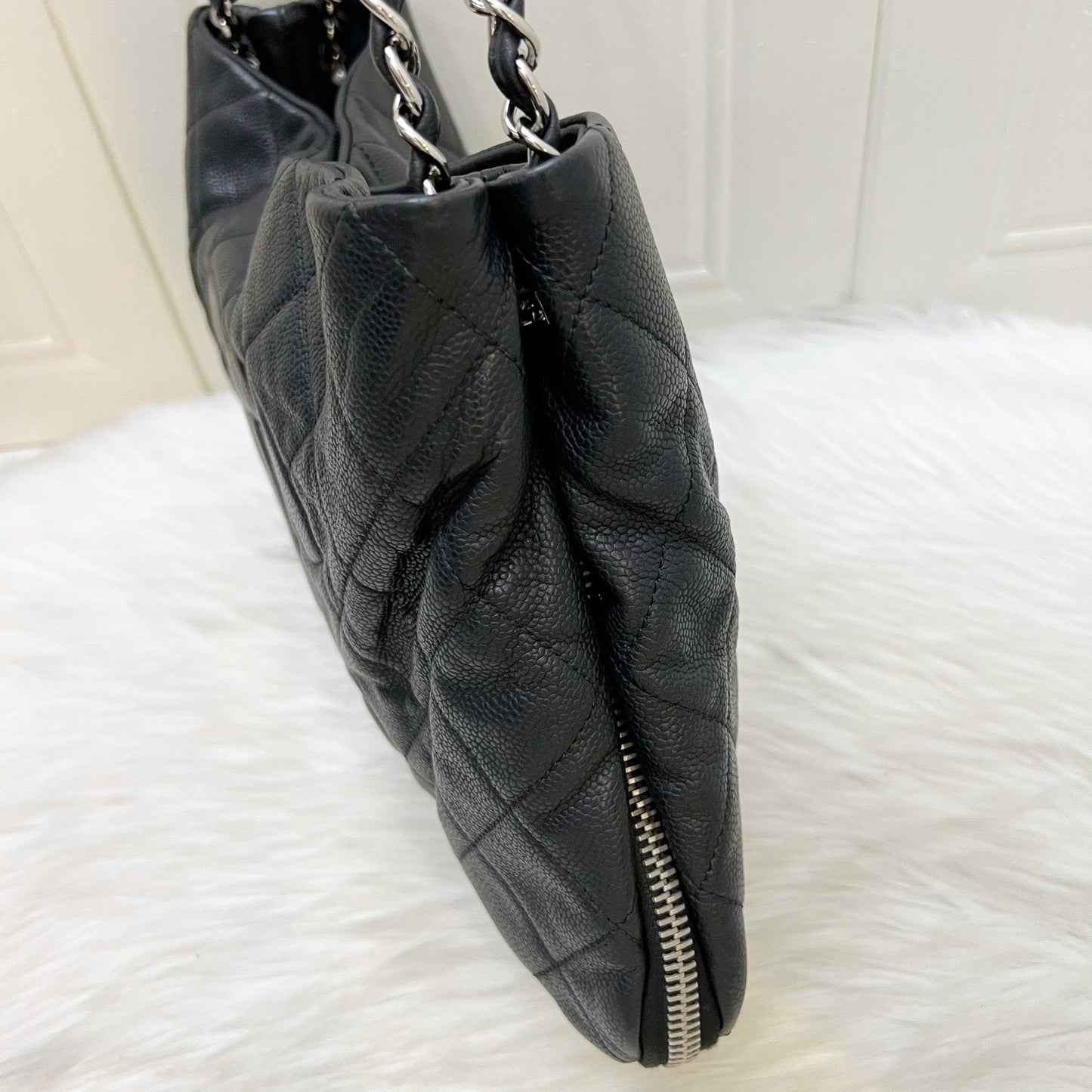 Chanel Timeless CC Tote Bag in Black Caviar and SHW