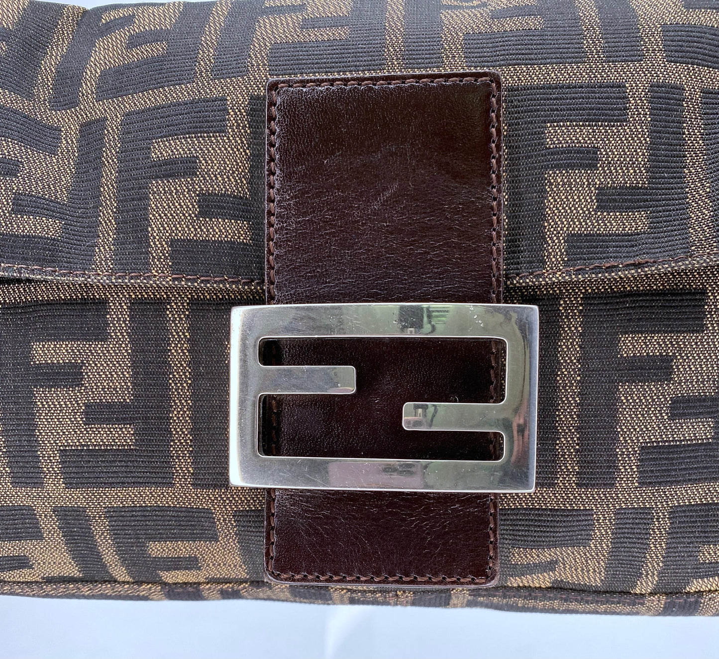 Vintage Fendi Zucca Baguette