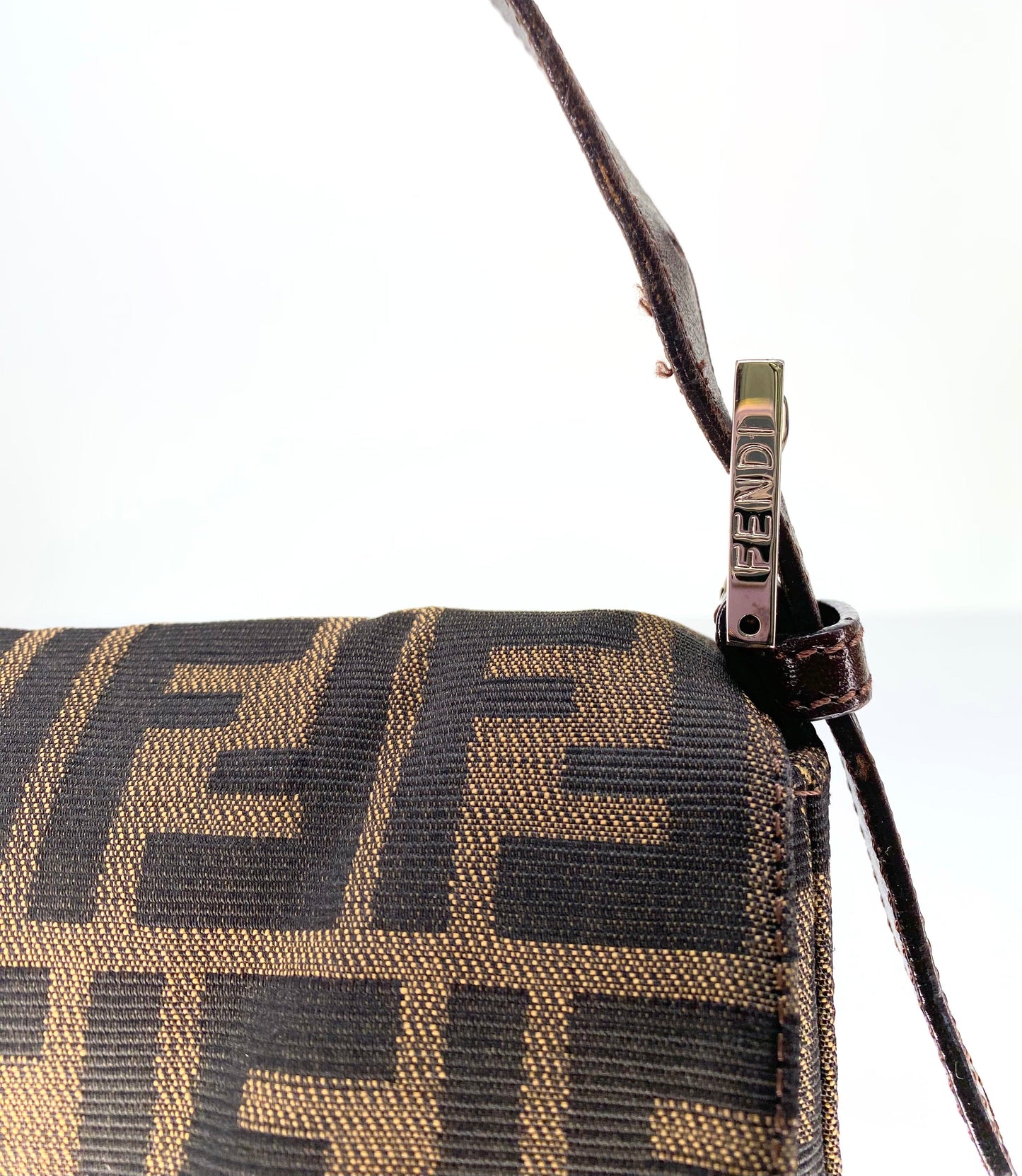 Vintage Fendi Zucca Baguette