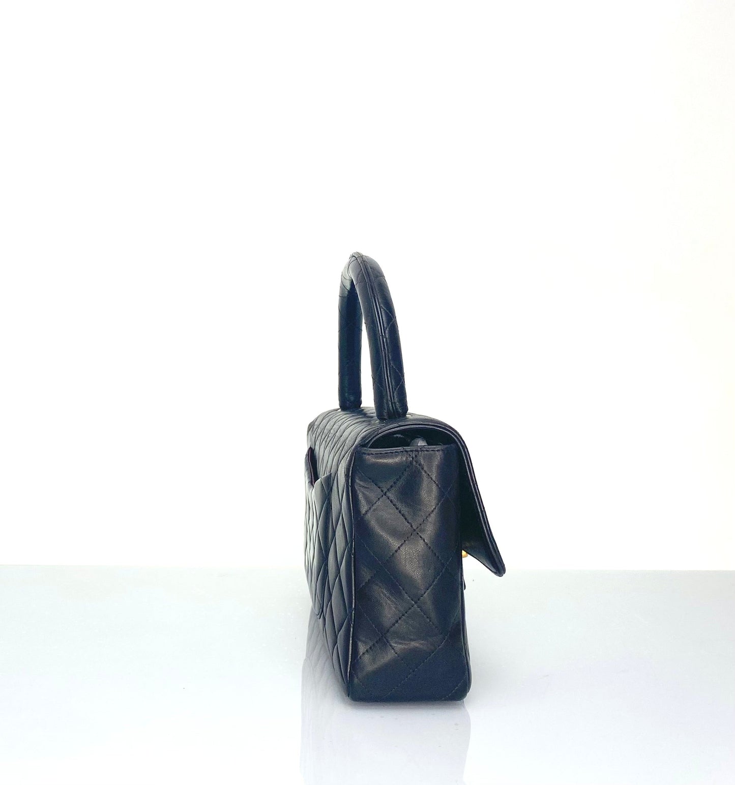 Chanel Vintage Parent Child Rectangle Top Handle Bag