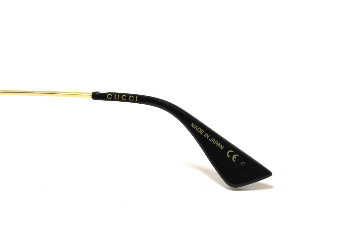 Gucci Black and Gold Sunglasses GG0062S
