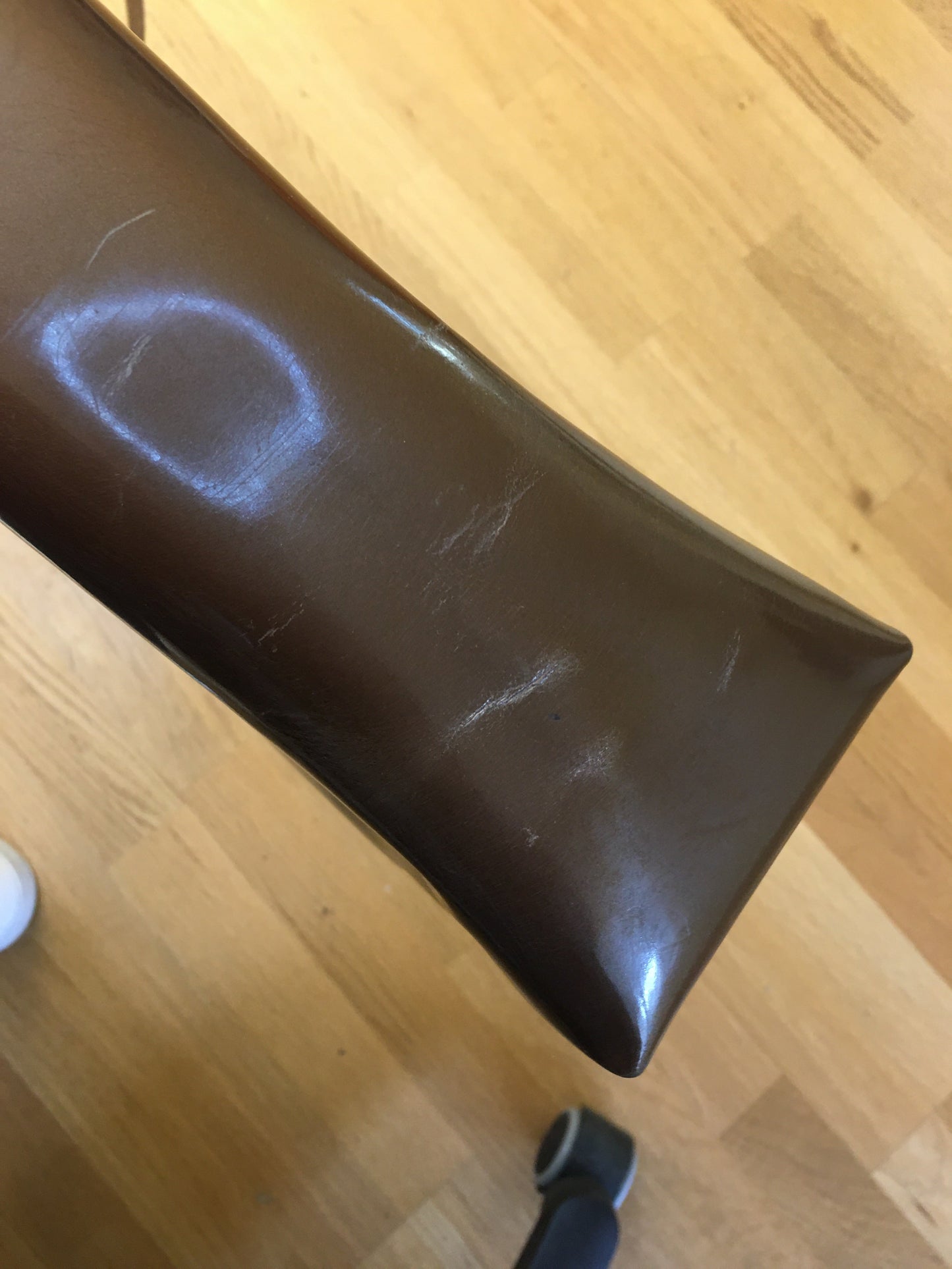 CHRISTIAN DIOR Malice Handbag in Brown Leather