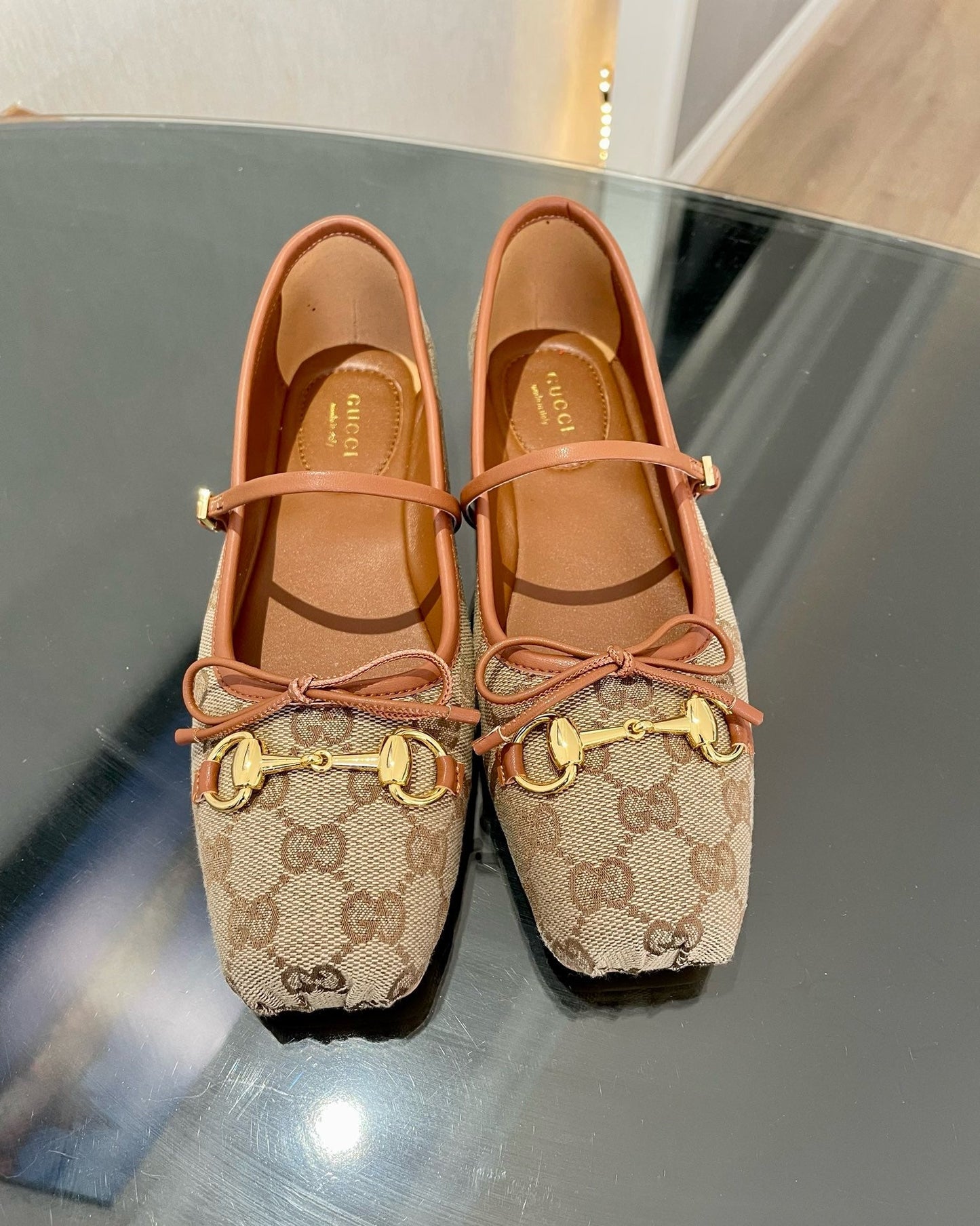 SE1634 Women's Gucci Horsebit Ballet Flat / Size5-11