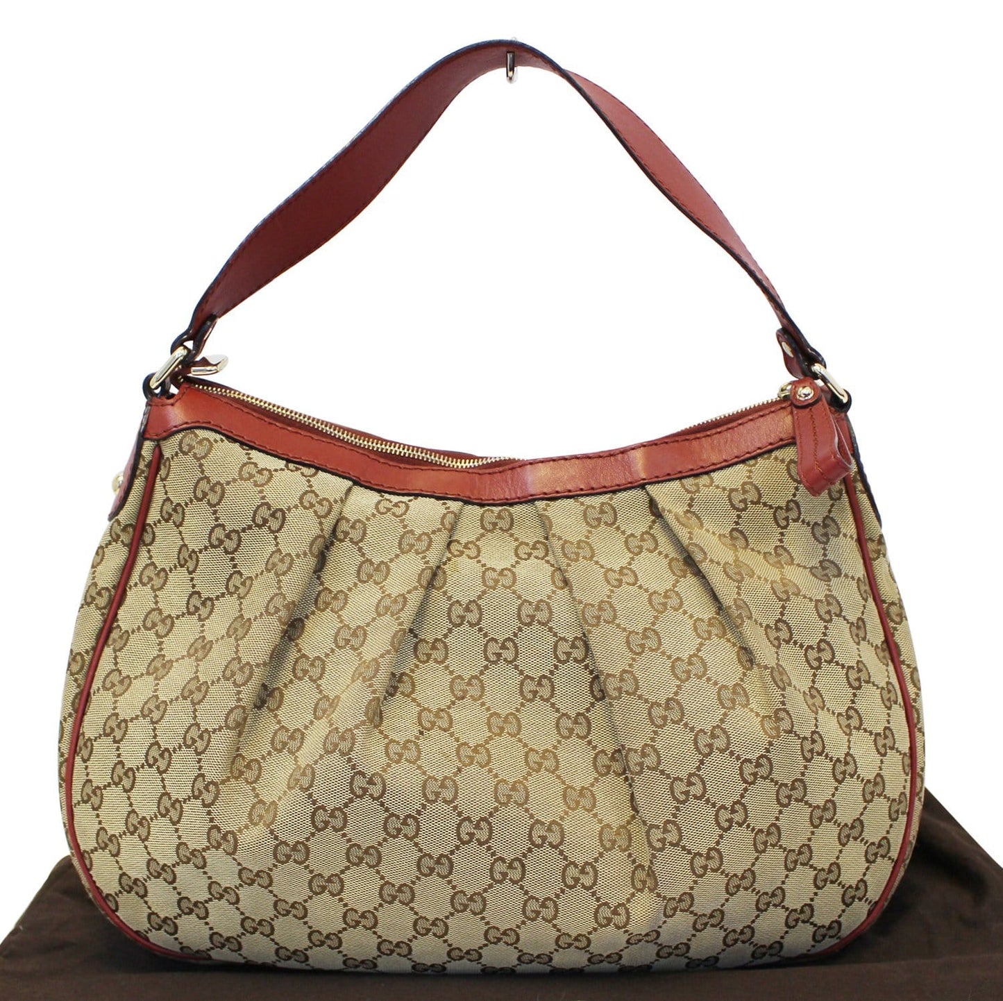 GUCCI GG Canvas Sukey Hobo Bag 232955