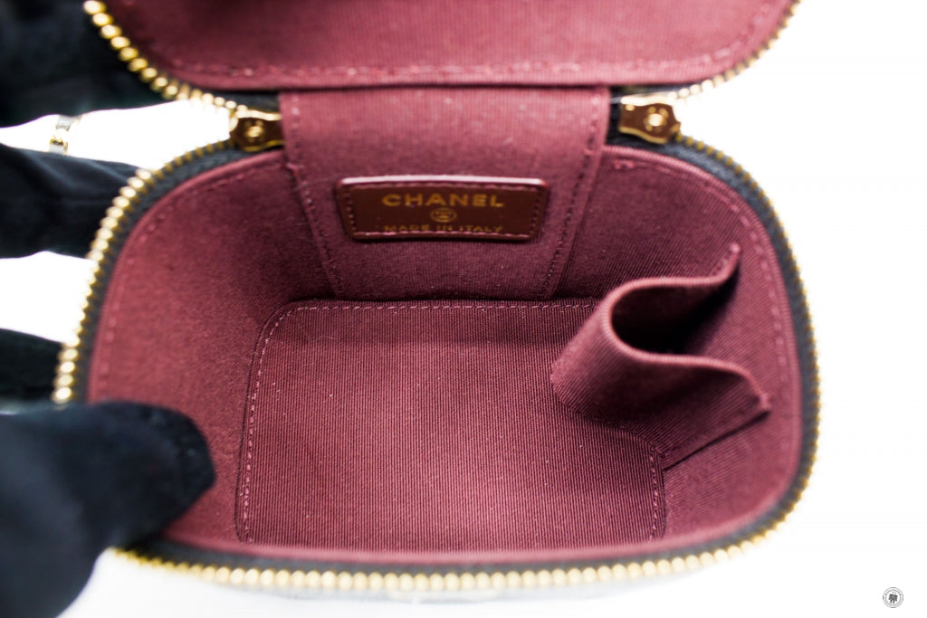 Chanel AP1340Y33352 Small Vanity Black / C3906 Caviar Shoulder Bags Pbhw