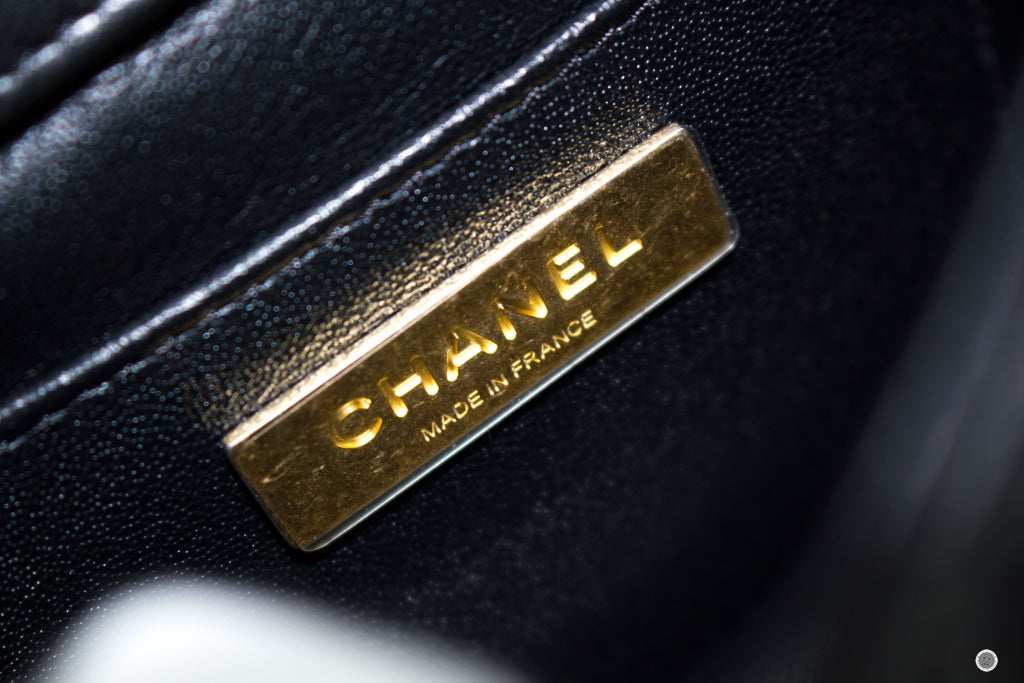 Chanel AS2599B05828 Mini Flap Bag Black / 94305 Lambskin Shoulder Bags Gbhw