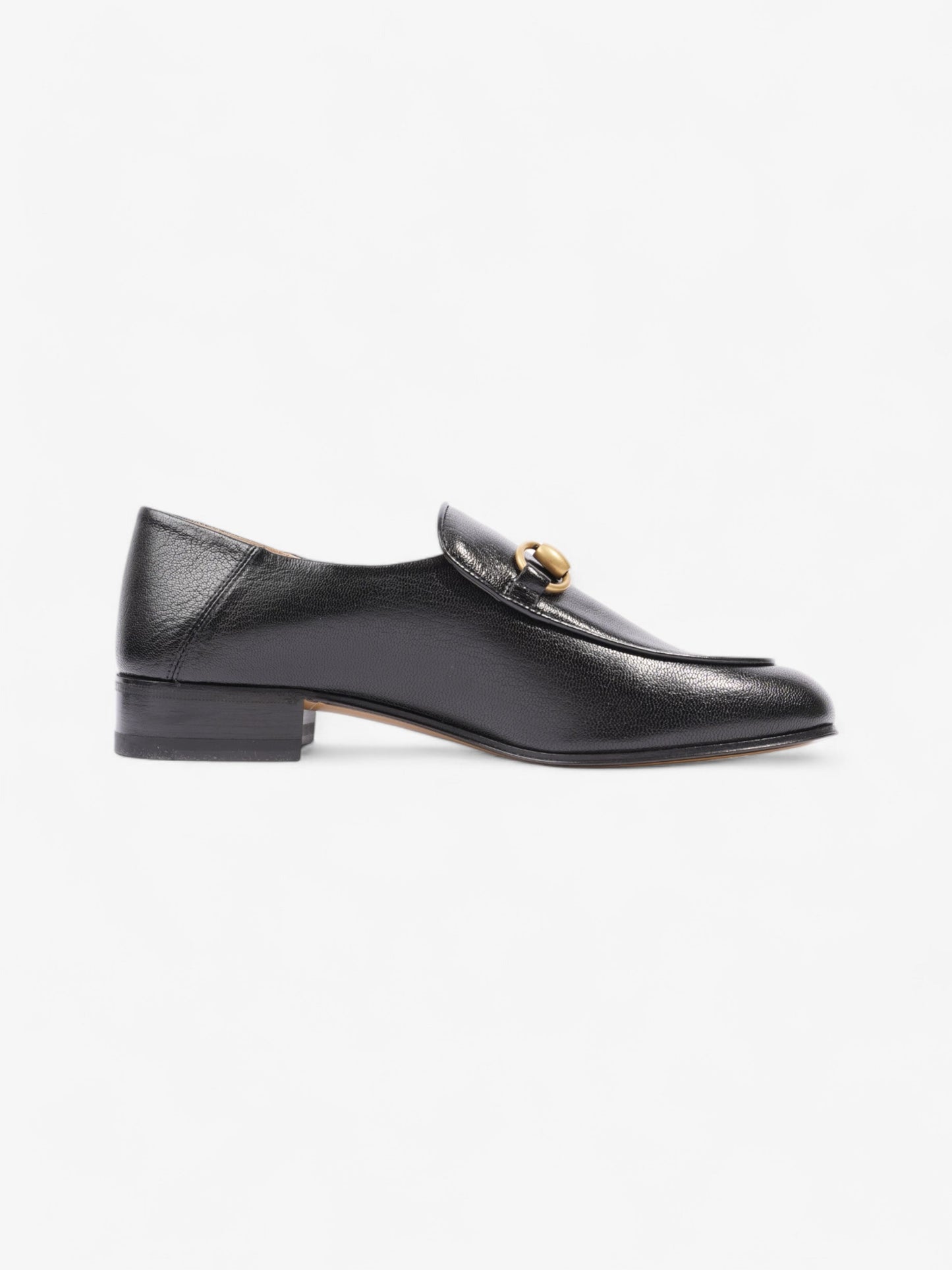 Gucci Horsebit Loafers Black Leather EU 37 UK 4